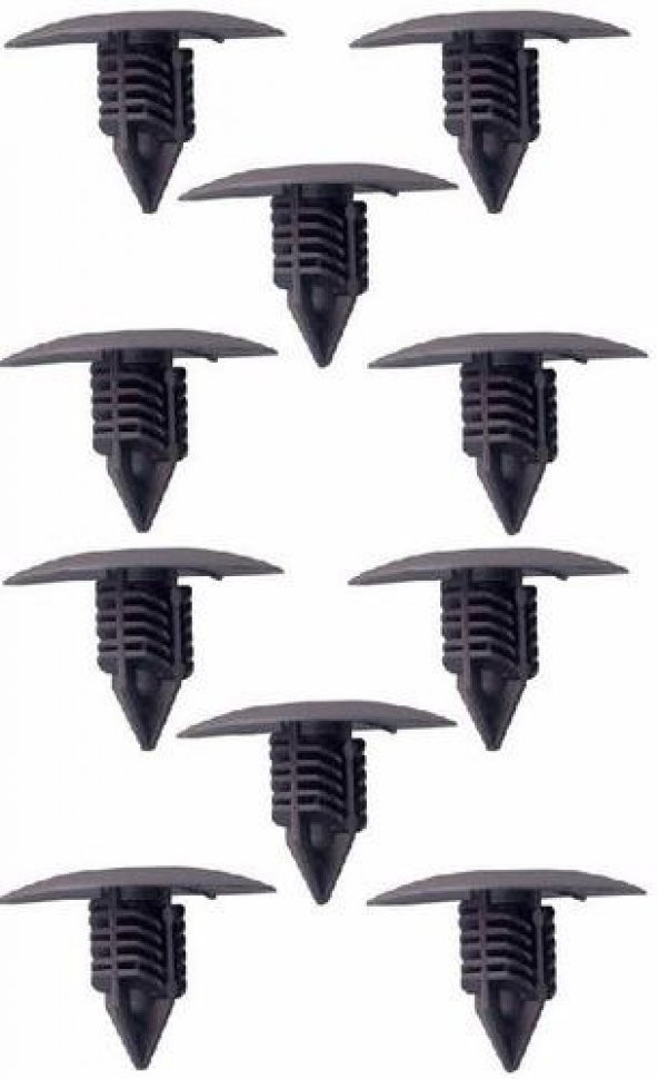 Renault Megane Clio Davlumbaz Klips 10 Adet   7703077435 - 3