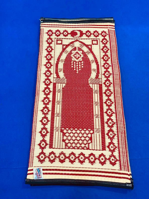 Plastik Hasır Seccade Tek Kişilik Hasır Kilim 60x120 Ebat - 4