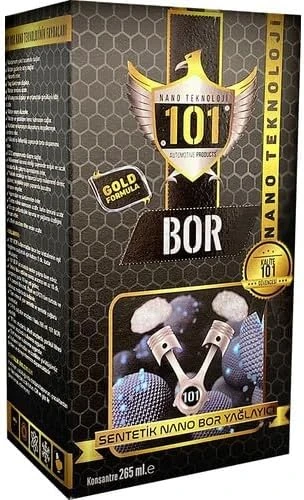101 BOR NANO TEKNOLOJİ YAĞ KATKISI KONSATRE 265ML - 4