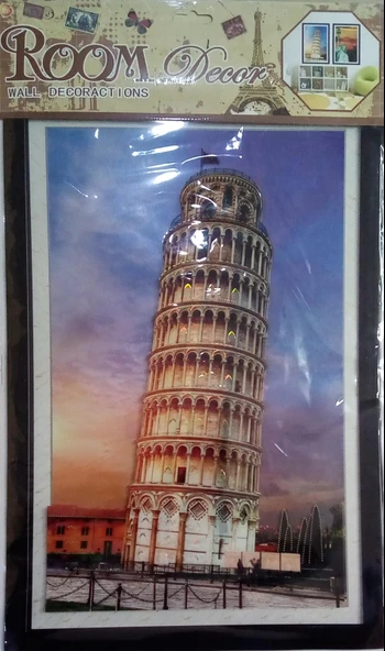 TUTKU 3 BOYUTLU STİKER TABLO XA-009 XA-017 - 45 x 30cm ürün görseli 1