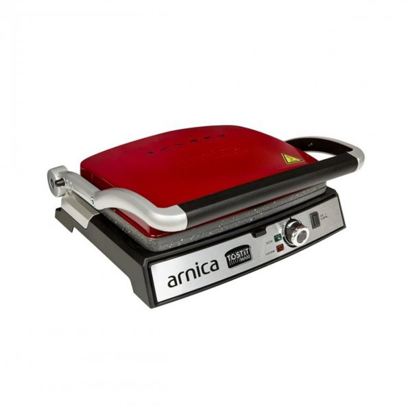 Arnica GH26243 Tostit Maxi Granit Izgaralı Tost Makinesi - Kırmızı - 2