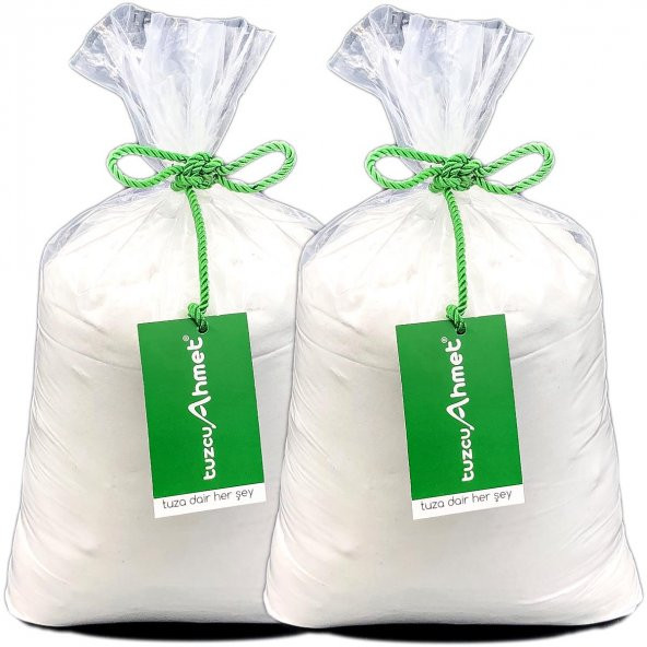 Tuzcu Ahmet 10 Kg Taş Değirmende Öğütülmüş Çankırı Kaya Tuzu Yeşil Etiket