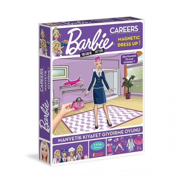 Barbie Careers Manyetik Kıyafet Giydirme