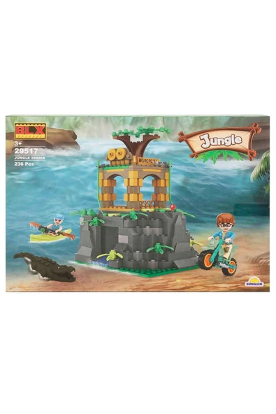 Jungle Orman Eğlencesi 236 Parça Yapım Oyuncağı - 3