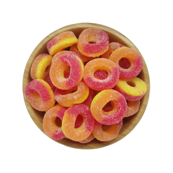 Şeftali Aromalı Ekşi Yumuşak Jelibon 100 Gram