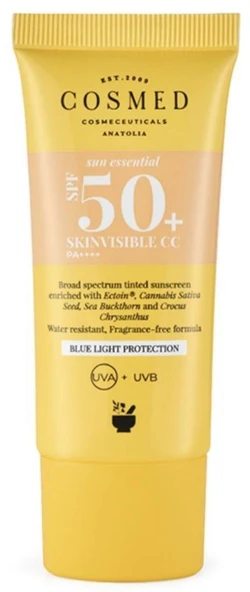 Cosmed Sun Essential SPF50+ Skinvisible CC Krem 30ml ürün görseli