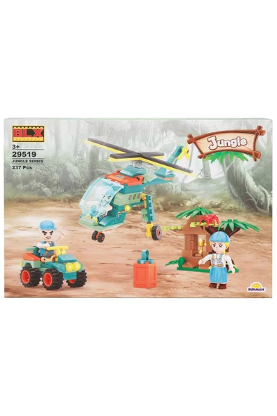 Ormanın Kalbine Yolculuk 237 Parça Jungle Orman Keşif Eğlencesi - 3