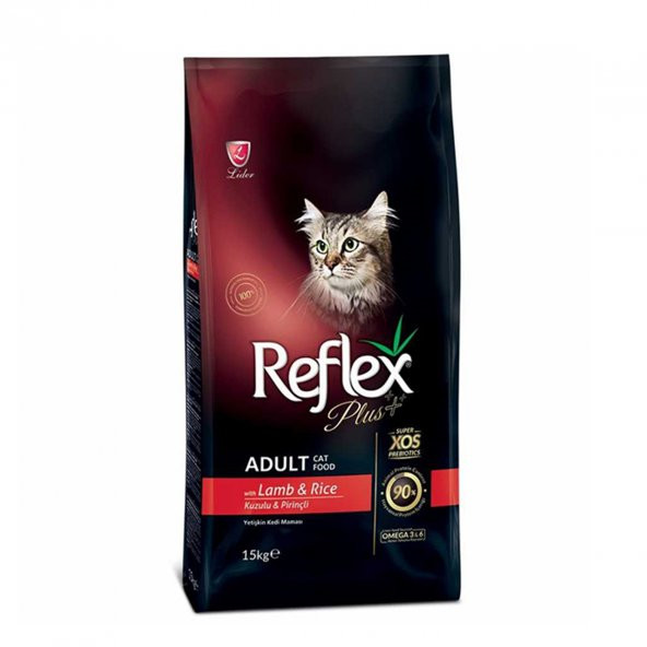 Reflex Plus Kuzu Etli Yetişkin Kedi Maması 15 Kg