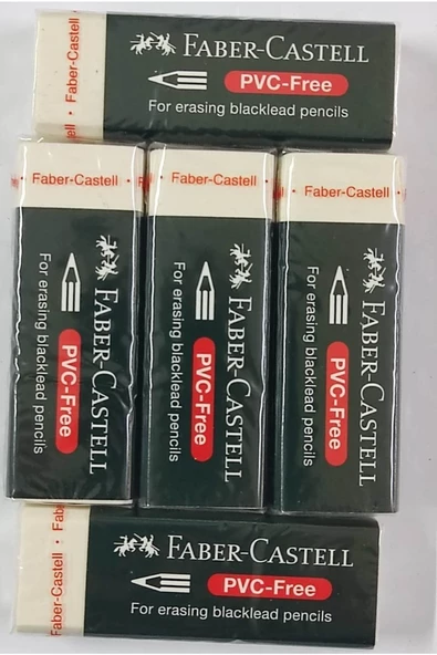 Silgi-faber-castell Büyük Boy Beyaz Silgi-5 Adet - 5