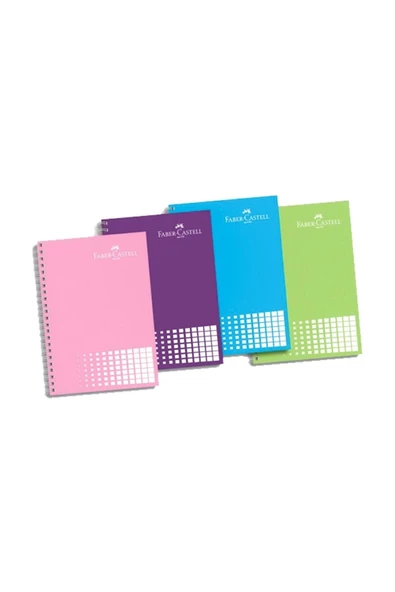 PP KAPAK 120 YP ÇİZGİLİ 4 BÖLMELİ DEFTER