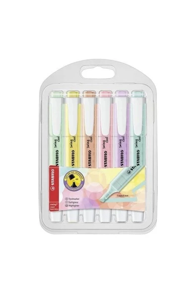 STABILO İŞARETLEME KALEMİ PASTEL RENKLER