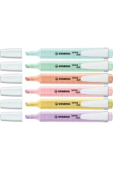 STABILO İŞARETLEME KALEMİ PASTEL RENKLER - 2
