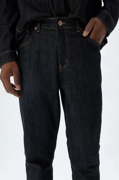 Koton Straight Fit Kot Pantolon - Mark Jean - 5