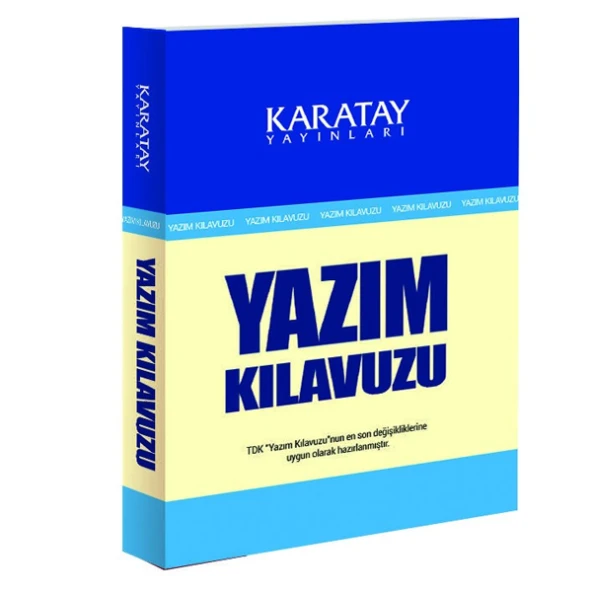Yazım İmla Klavuzu Karton Kapak 1.Hamur Karatay Yayınevi