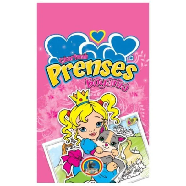4E Prenses Boyama Kitabı 4 Lü Seri - Çocuq