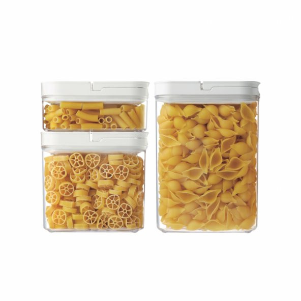 Emsan Saklama Kabı Quick Fresh 3lü Dikdörtgen - 2