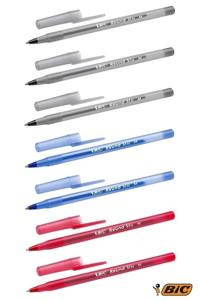 Round Stic Tükenmez Kalem 7'li Set Tk.k