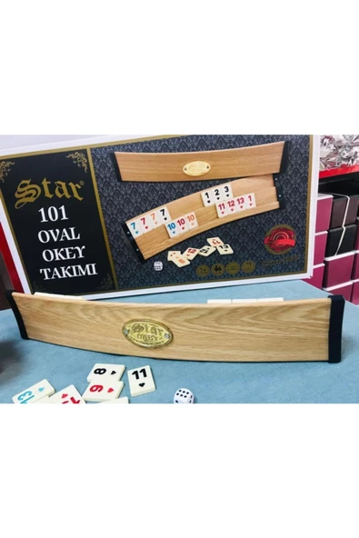 Star 101 Oval Okey Takımı - 6