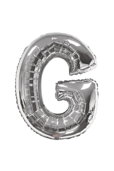 Folyo Balon Harf 75cm Gümüş - 9