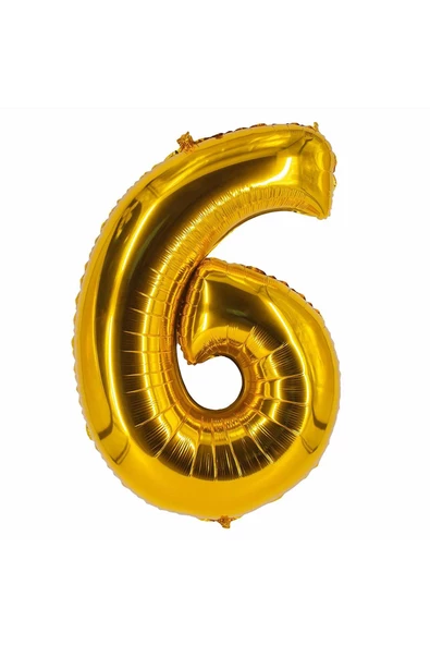Folyo Balon Sayı 75cm Gold - 7