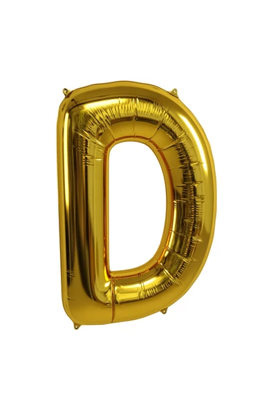 Folyo Balon Harf 75cm Gold - 5