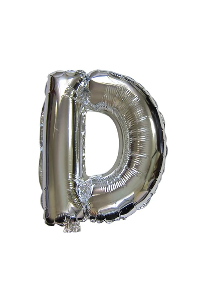 Folyo Balon Harf 75cm Gümüş - 6