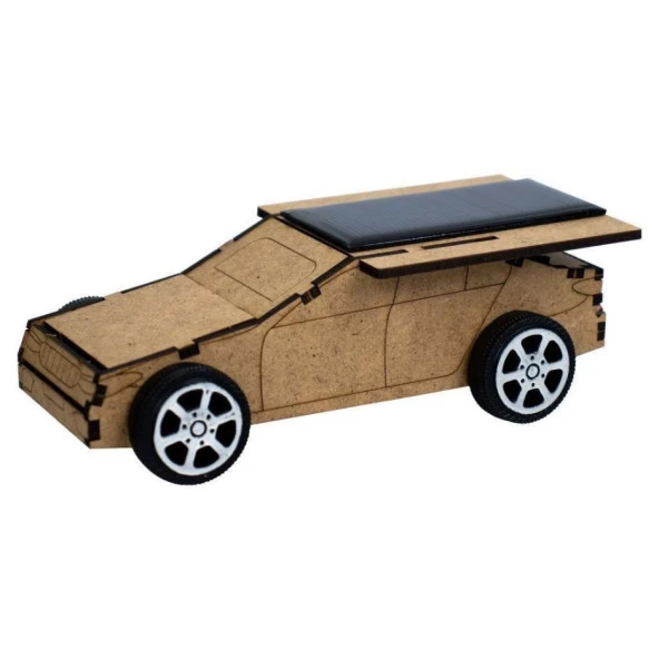 Güneş Enerjili Araba Yapım Seti - Deney Seti Solar Enerji Araba Car Kit - 3