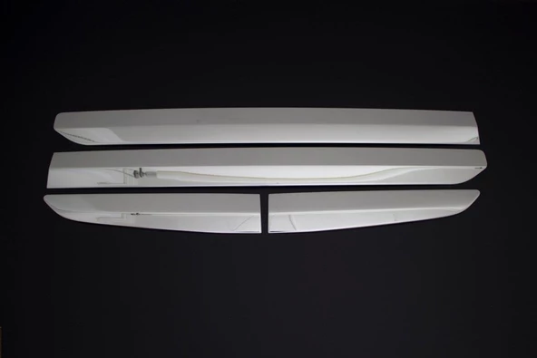 Ford Courier Krom Yan Kapı Çıtası 4 Parça 2014-2017 Arası