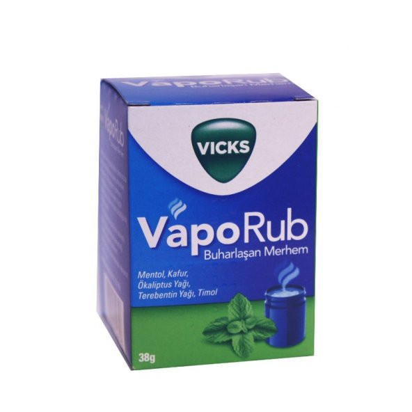 Vicks Vaporub Buharlaşan 38 Gr Merhem - Resim 2