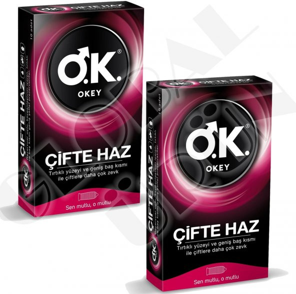2 KUTU 10 LU OKEY ÇİFTE HAZ ÜCRETSİZ GİZLİ KARGO - 1