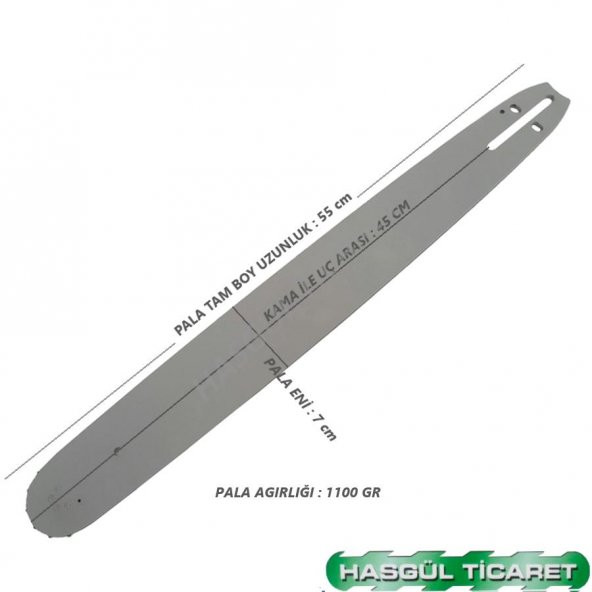 HSGL HUSQVARNA 61 268 272  365 KILAVUZ PALA 3/8 34 DİŞ ZİNCİR SET - 4