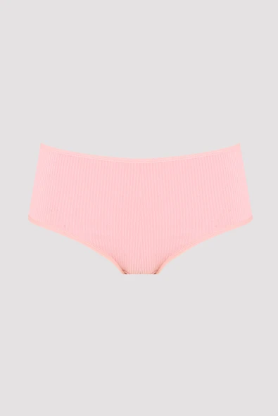 Pudra Yeşil Mavi  3lü Kaşkorse Yüksel Bel Külot - Resim 6