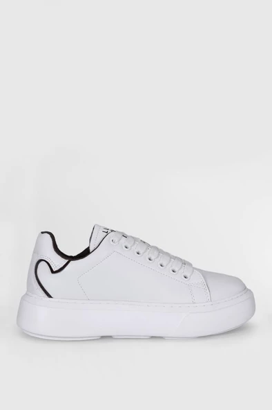 Lufian Amy Yüksek Taban Kadın Günlük Spor Ayakkabı - 5