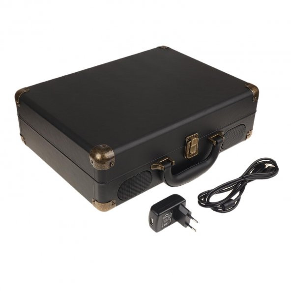 CROWN WEJL SİYAH PİKAP 33 /45 / 78 RPM - 3