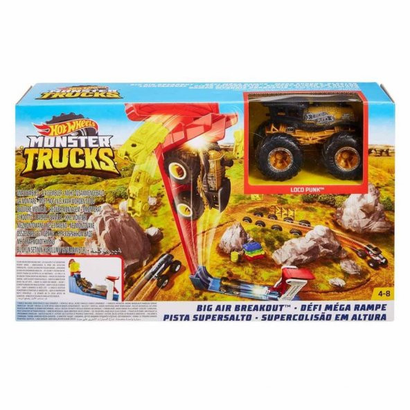 Monster Trucks Gökyüzüne Kaçış Oyun Seti Gcg00