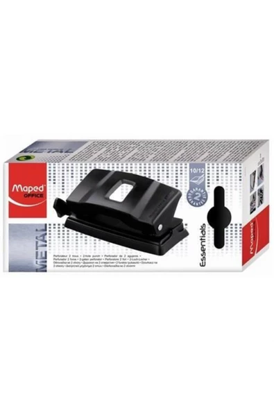 Maped Perfaratör ( Delgeç ) Essentials 10-12 SY Siyah 401111