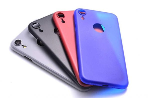 Apple iPhone XR Kamera Korumalı Mat Renkli İnce PP Silikon Kılıf