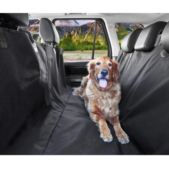 Araba Arka Koltuk Köpek Örtüsü Araç Oto Evcil Hayvan Taşıma Koruyucu