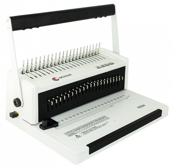 MÜHLEN P20A Plastik Spiral Delme ve Ciltleme Makinesi Çift Taraflı Kol Sistemi - 3