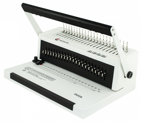 MÜHLEN P20A Plastik Spiral Delme ve Ciltleme Makinesi Çift Taraflı Kol Sistemi - 8