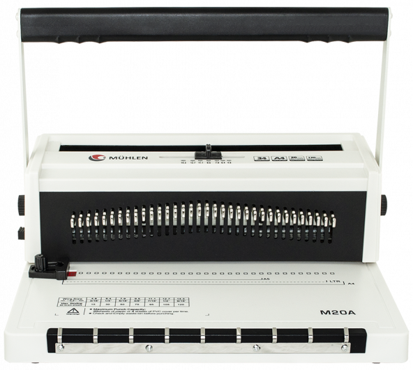 MÜHLEN M20A Metal Tel Delme & Ciltleme Makinesi Tam Baskı Kolu - 5