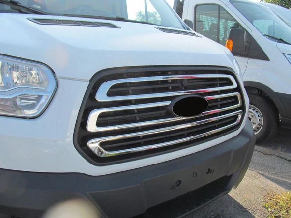 Ford Transit Krom Ön Panjur 3 Parça 2014-2018 Arası - Resim 2