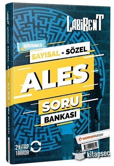 2021 ALES Sayısal Sözel Labirent Soru Bankası Çözümlü Uzman Kariyer Yayınları