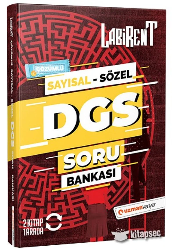2021 DGS Sayısal Sözel Labirent Soru Bankası Çözümlü Uzman Kariyer Yayınları