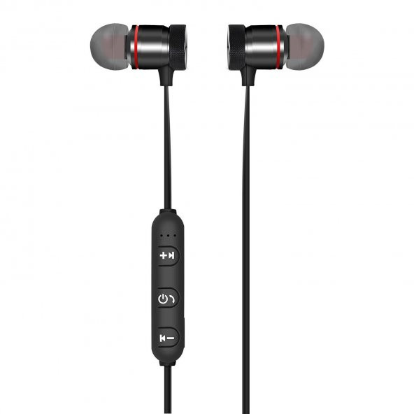 FitPlus Sound FP-111 Bluetooth Kulak İçi Kulaklık Mıknatıslı Başlıklar - Siyah - 1