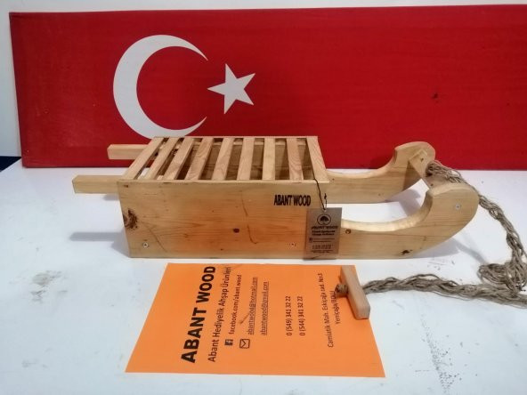 Ahşap El yapımı KIZAK