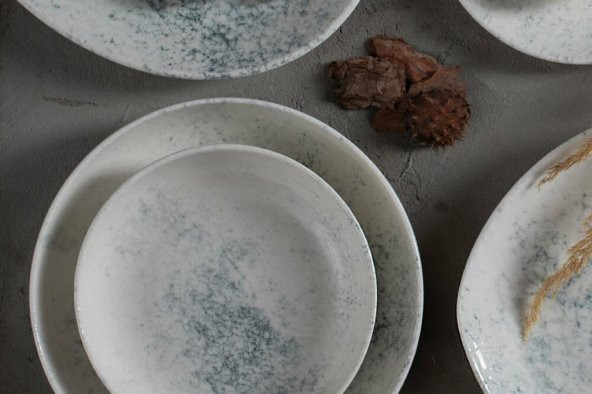 Porland Ethos Smoky 21 Parça 6 Kişilik Yemek Takımı - 2