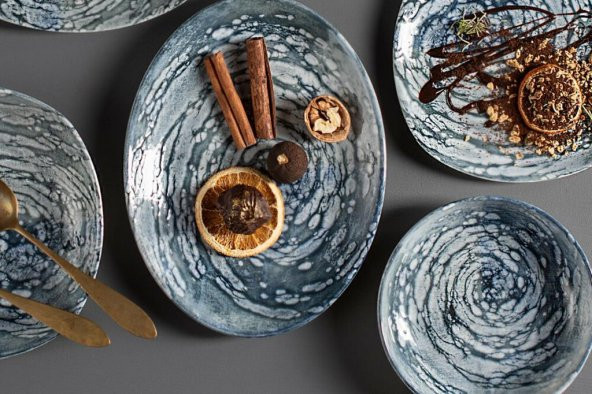 Porland Ethos Vortex 21 Parça 6 Kişilik Yemek Takımı - 2