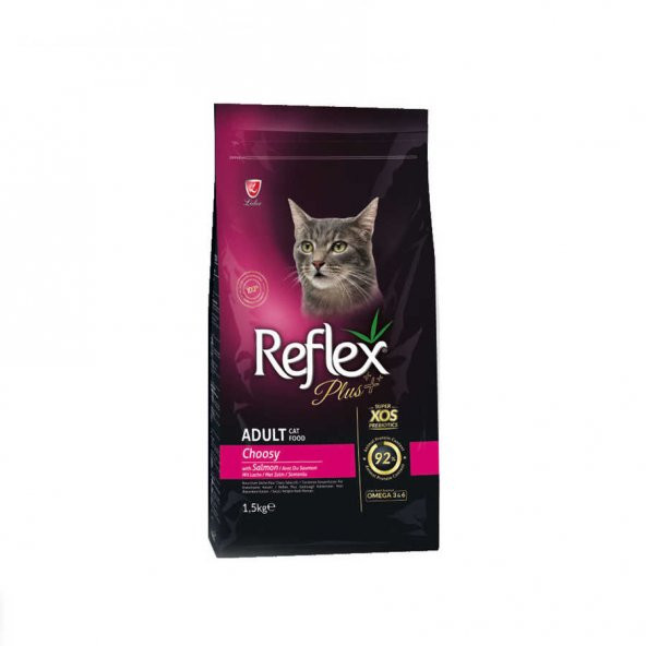 Reflex Plus Choosy Somonlu Seçici Kedi Maması 1,5 Kg