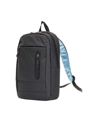 PLM CASTELO NOTEBOOK SIRT ÇANTASI SİYAH 15.6" - Resim 5